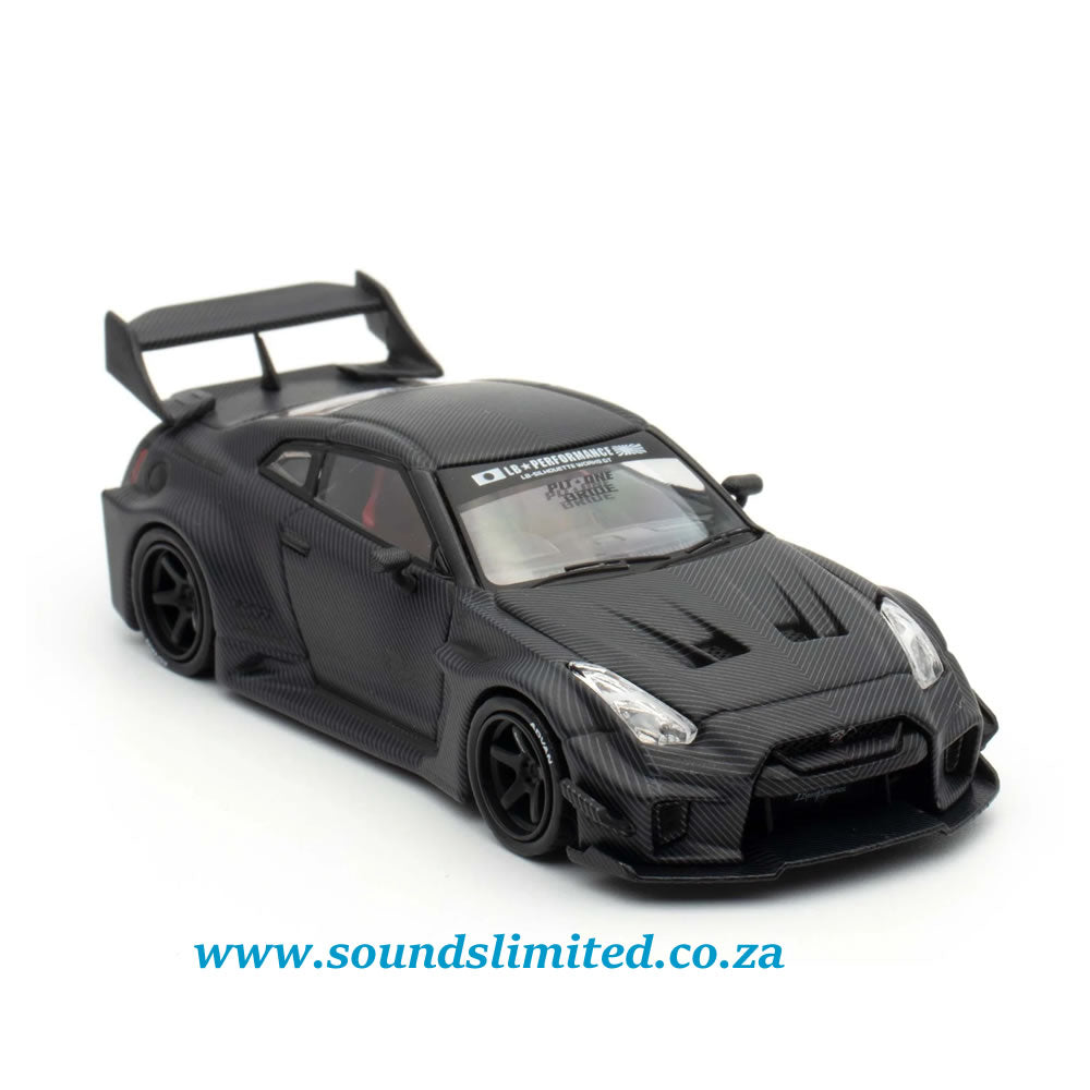 Inno64 Models 1/64 LB-Silhouette Works GT Nissan 35GT-RR Full Dry Carbon IN64-LBWKR35-FC