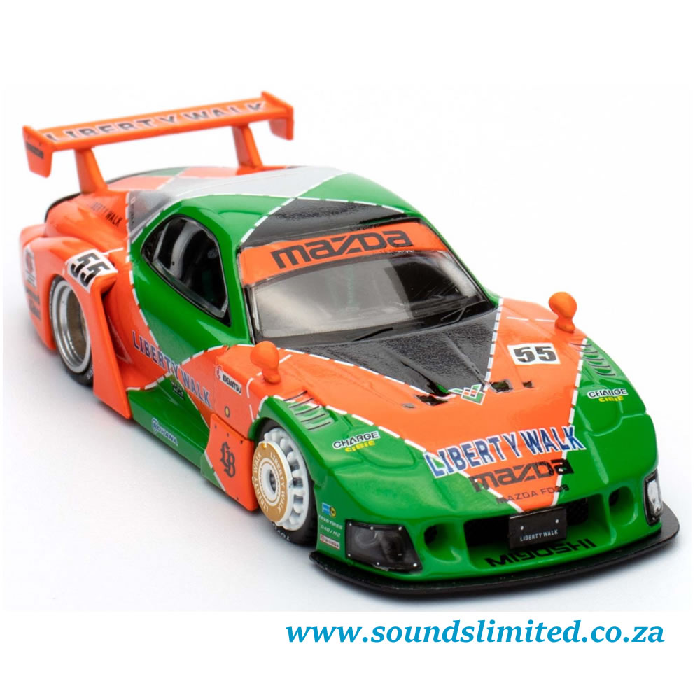 Inno64 Models 1/64 LBWK Mazda RX7 FD3S Malaysia Diecast Expo Special Edition - IN64-LBWK-RX7-04