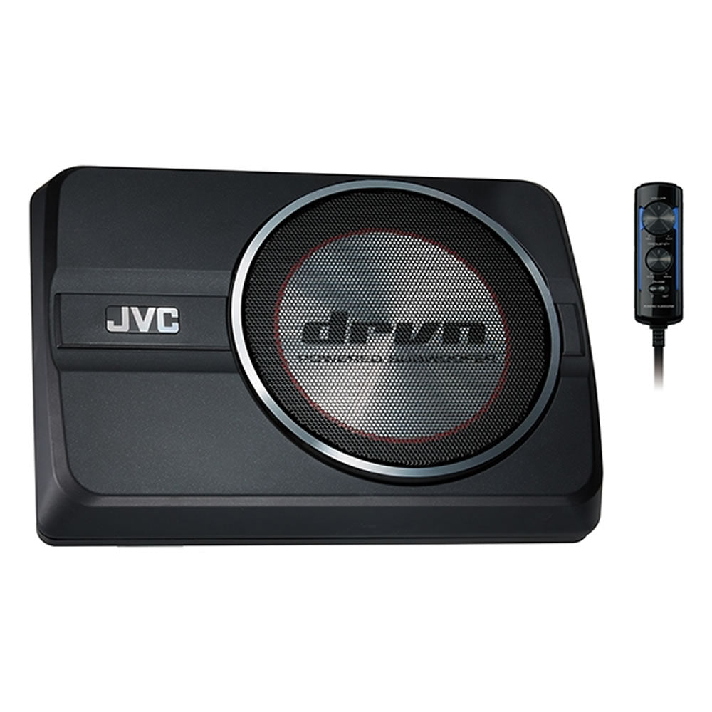 JVC CW-DRA8 20cm (8'') Compact Powered Subwoofer