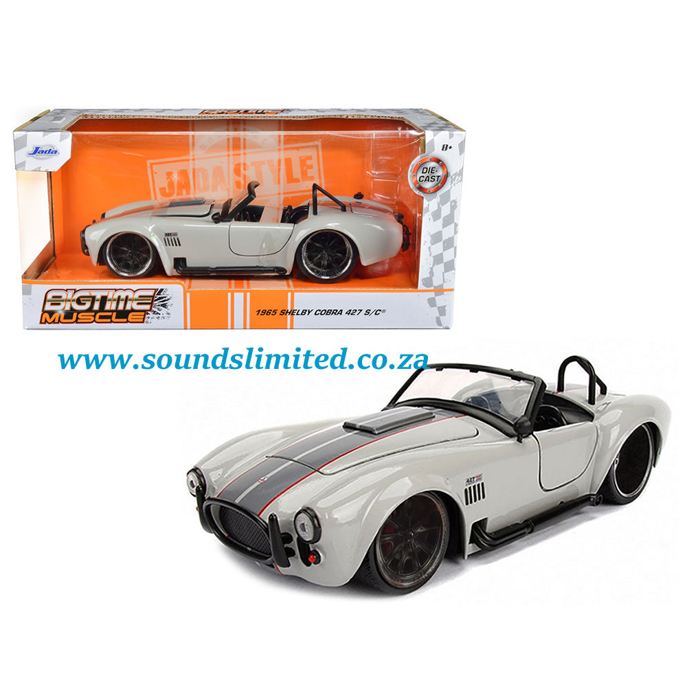 Jada 1/24 1965 Shelby Cobra 427 S/C Grey - #99083