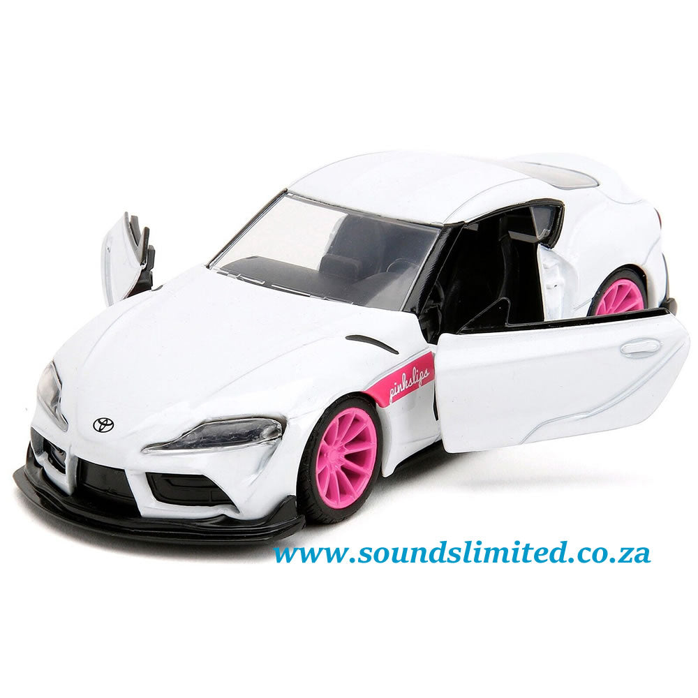 Jada Toys 1/32 Pink Slips 2020 Toyota Supra (White) #34664