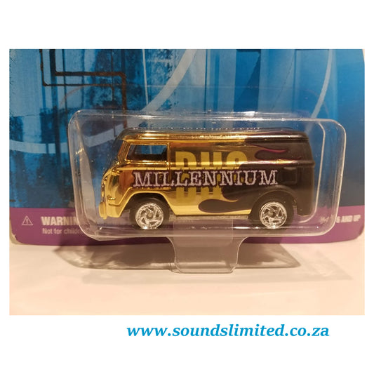 Johnny Lightning .com Racers JL Direct Mail In Exclusive Gold Millennium VW Bus