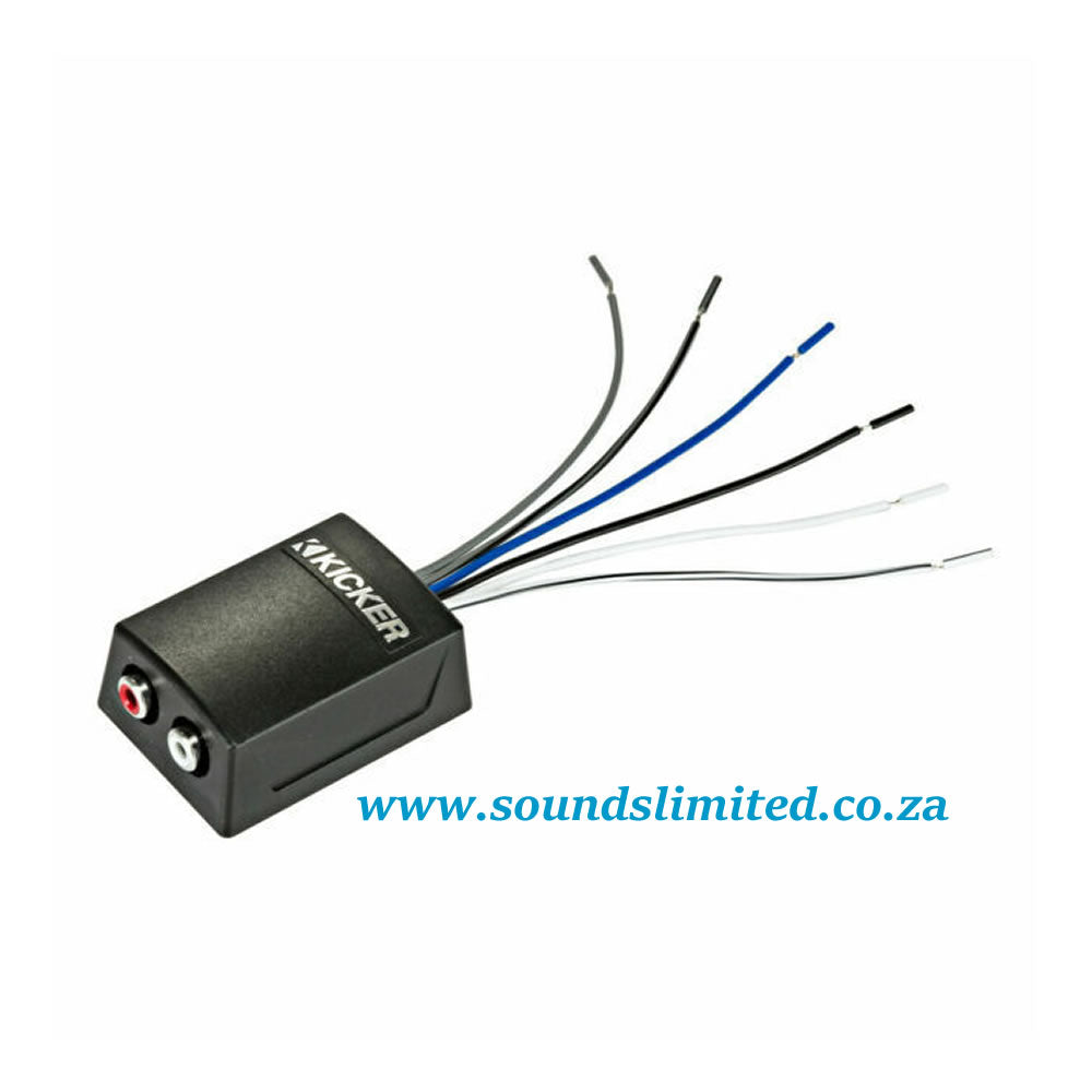 Kicker 46KISLOC2 55W 2 Channel Stereo Smart Load Line-Output Converter