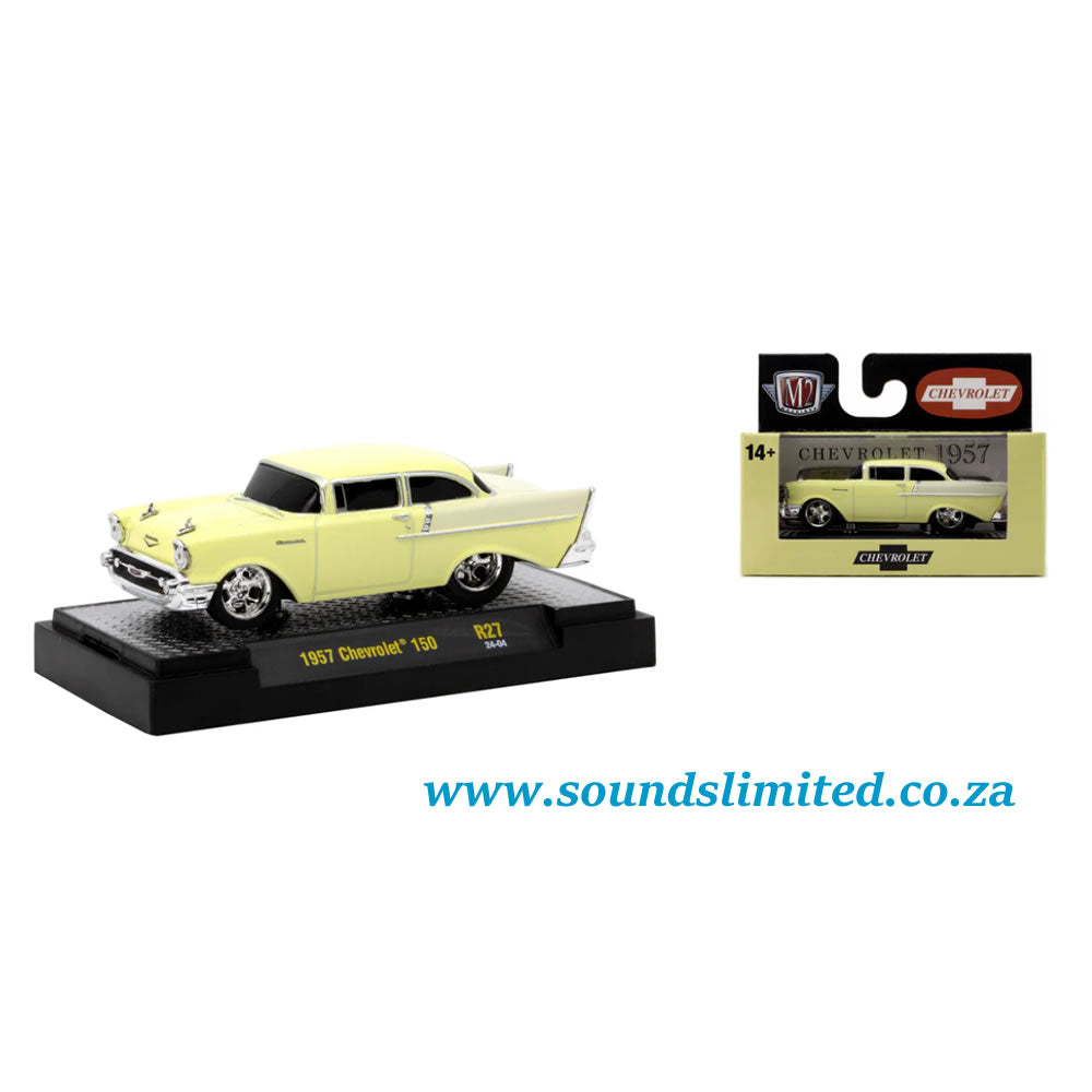 M2 Machines 1/64 1957 Chevrolet 150 Ground Pounders Release 27 R27-24-04