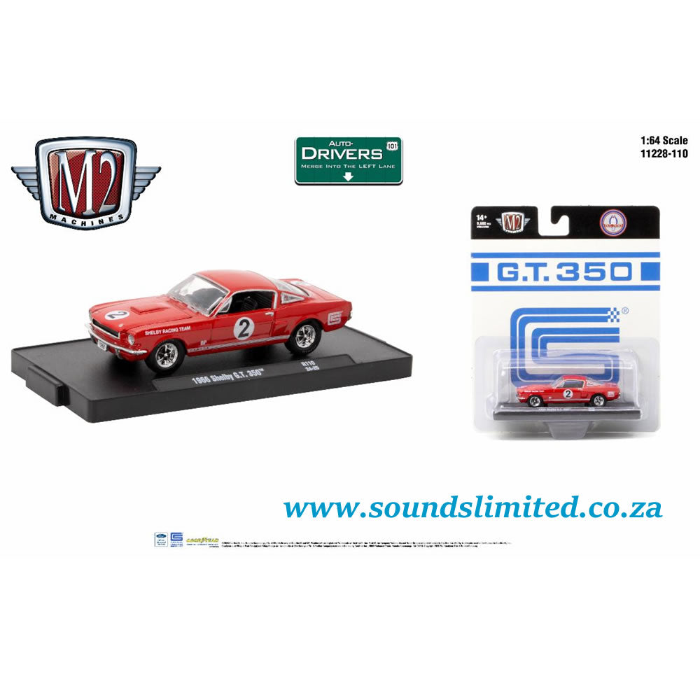 M2 Machines 1/64 Auto Drivers 11228 Limited Edition 1966 Shelby G.T. 350