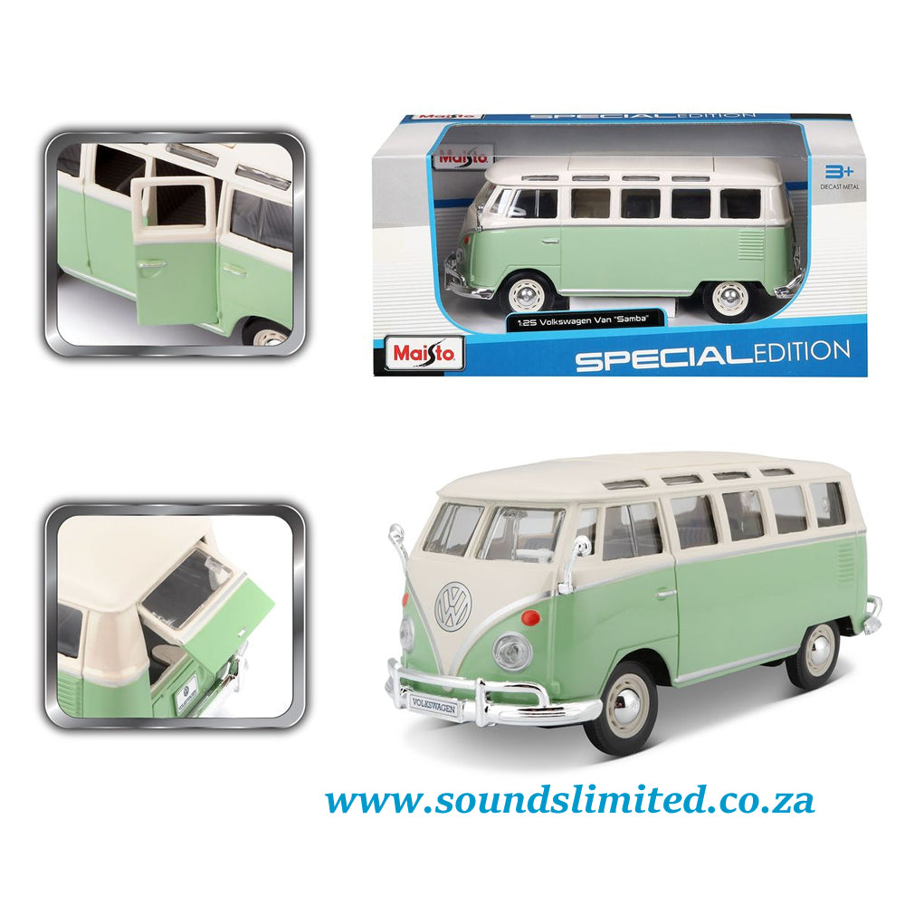 Maisto Volkswagen Van Samba 1/25 Special Edition 31956