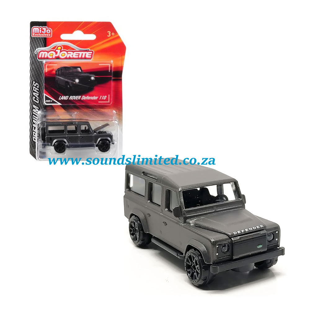 Majorette Premium Mijo Exclusives Gray Land Rover Defender 110