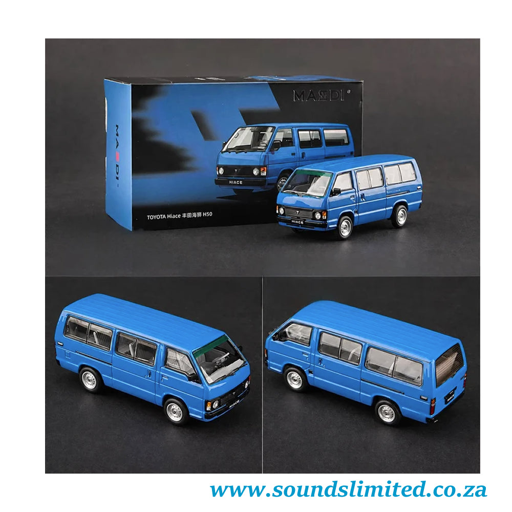 Massdi Toyota Hiace H50 Blue TYT4002