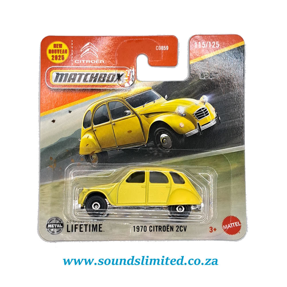 Matchbox 1970 Citroen 2CV JBR12