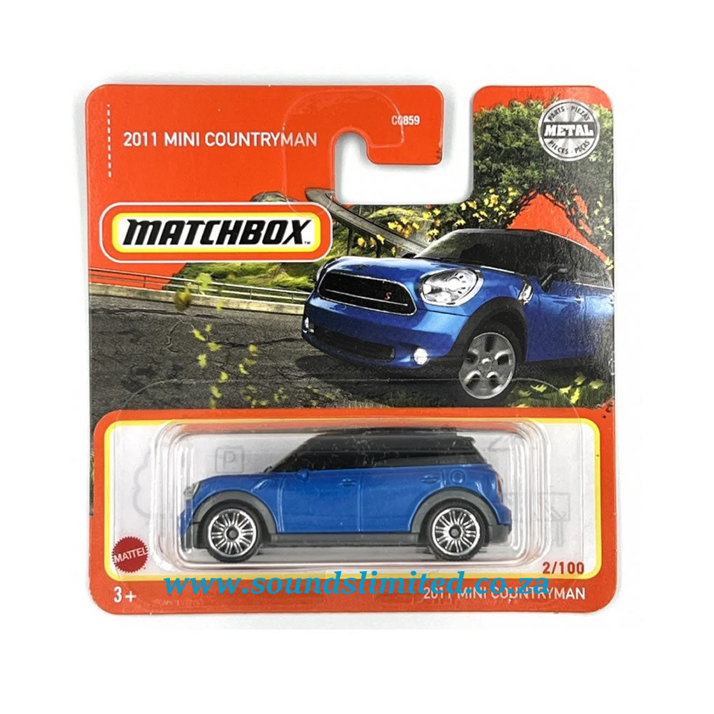 Matchbox 2011 Mini Countryman #2 HFR71