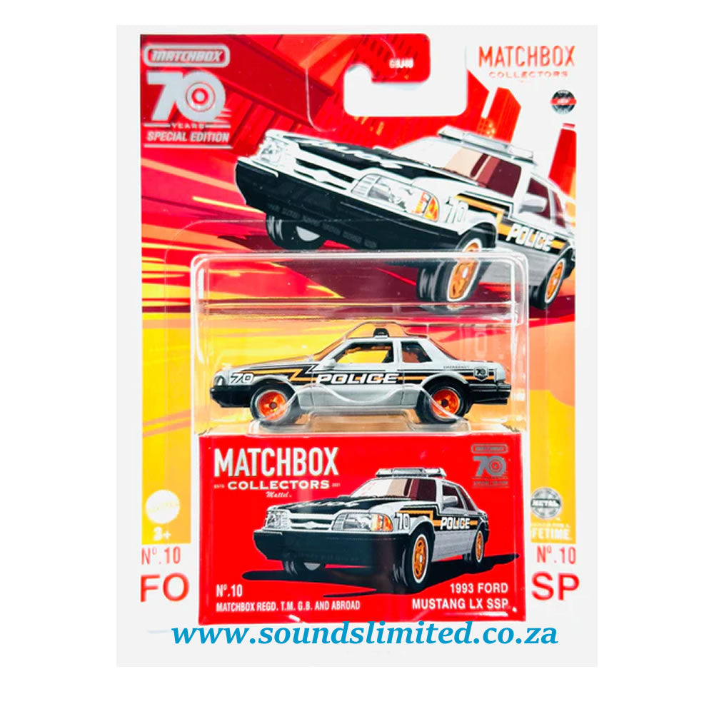 Matchbox 2023 Collectors Series Case S 1993 Ford Mustang LX SSP