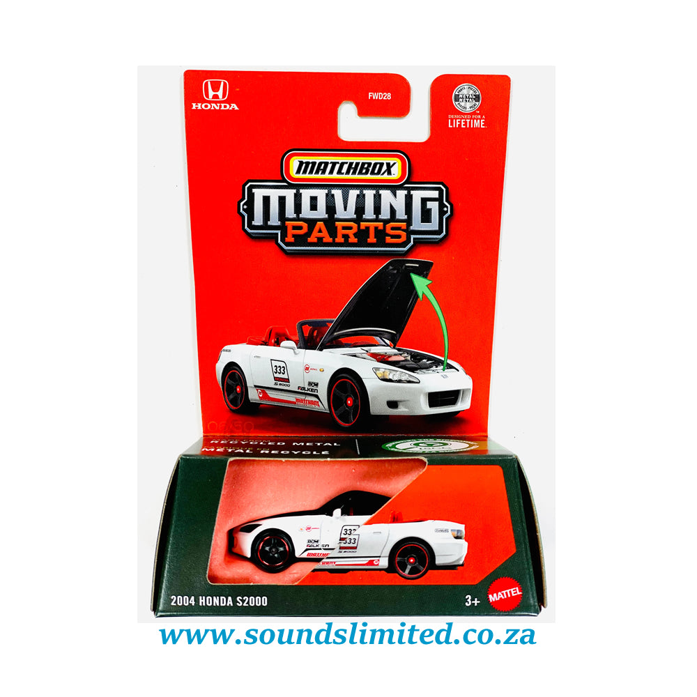 Matchbox 2026 Moving Parts 2004 Honda S2000 JHV63