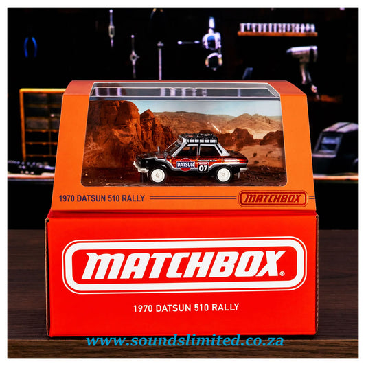 Matchbox Collectors 1970 Datsun 510 Rally HWX69