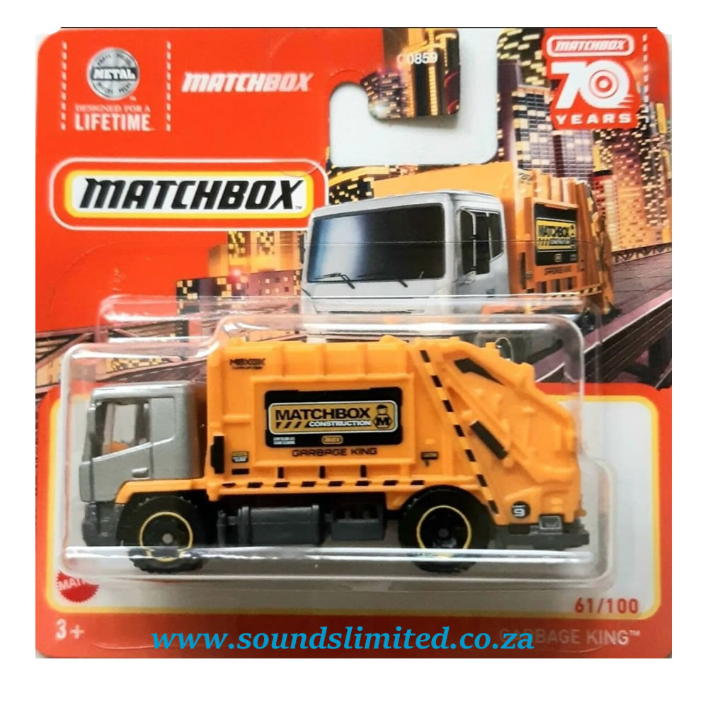 Matchbox Garbage King #61 HLD09