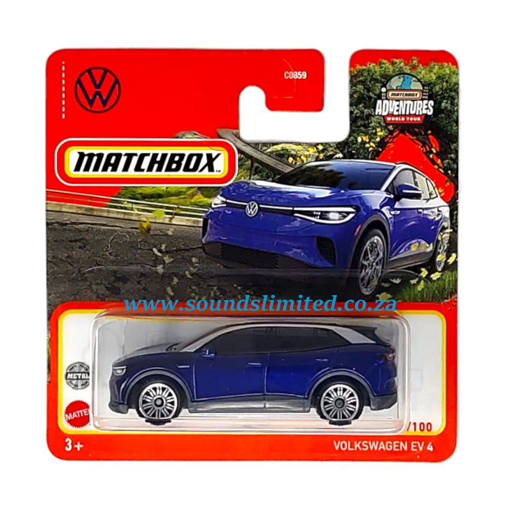 Matchbox HFR31 Volkswagen EV 4 Blue #44
