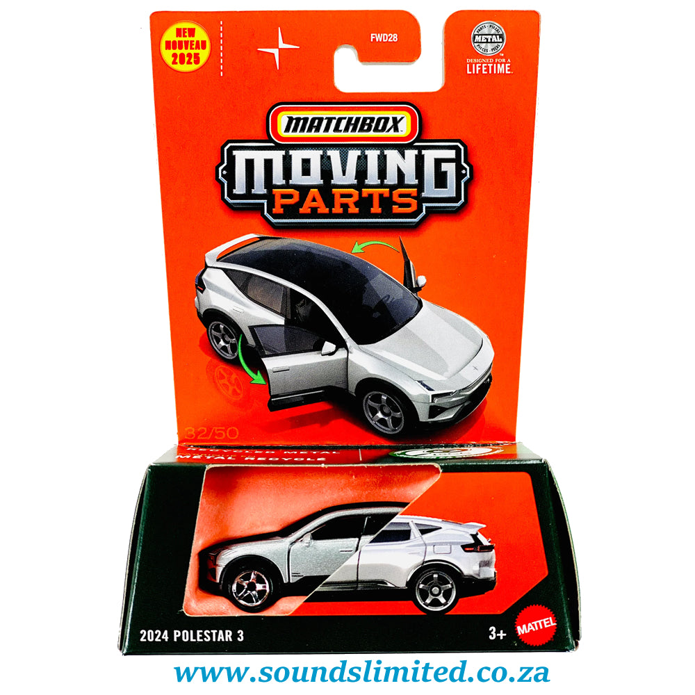 Matchbox Moving Parts 2024 Polestar 3 JBW61