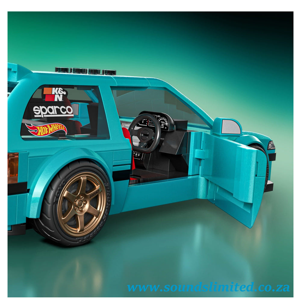 Mattel Brick Shop Hot Wheels Custom ’90 Honda Civic EF Building Set JHF62