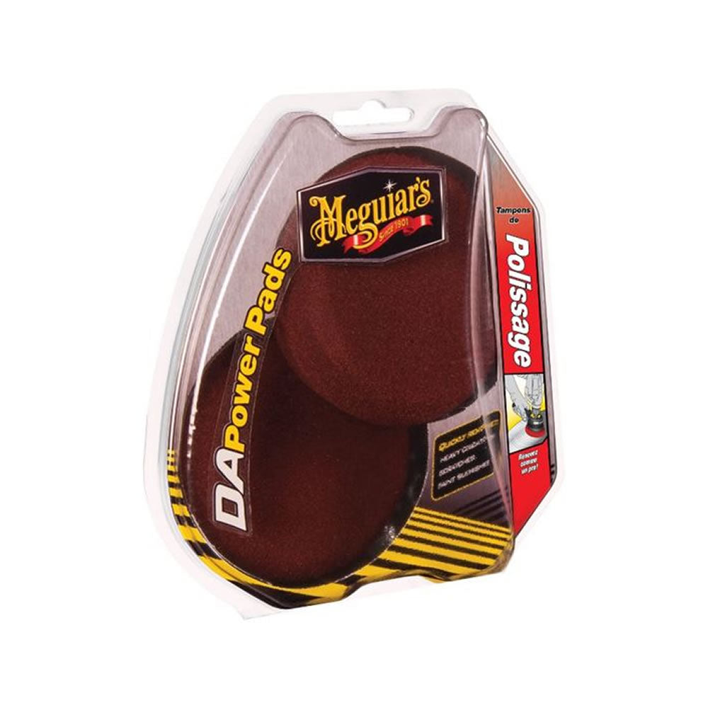 Meguiar's DA Dual Action 4 Inch Compound Power Pads (2 Pack)