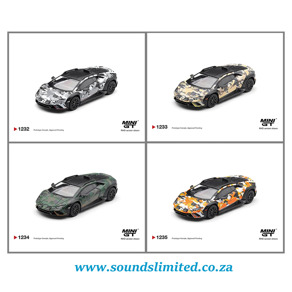 Mini GT #0026 Lamborghini Huracán Sterrato All-Terrain Set