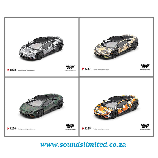 Mini GT #0026 Lamborghini Huracán Sterrato All-Terrain Set