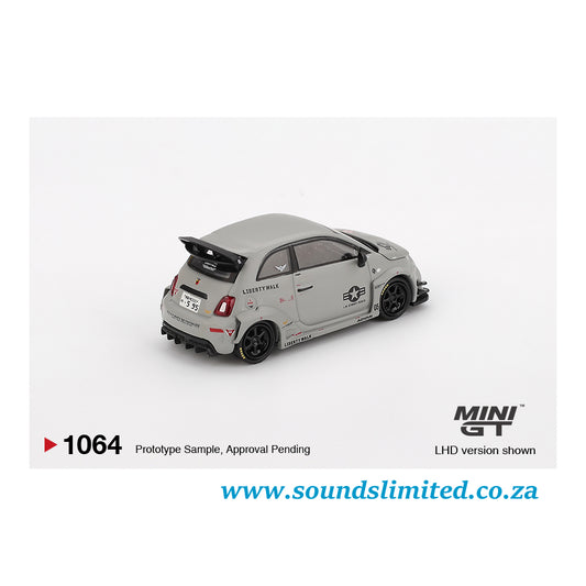 Mini GT #1064 Abarth 595 LB-WORKS x Abas Works Fighters