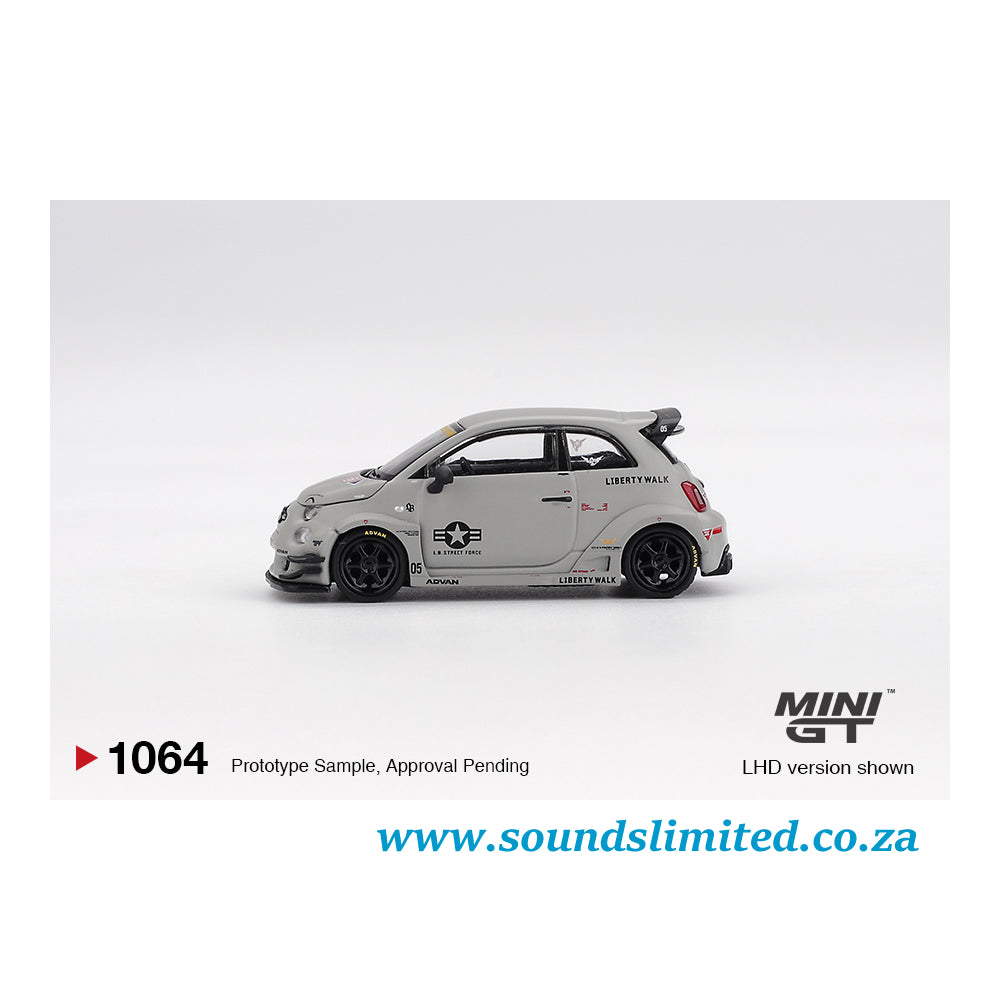 Mini GT #1064 Abarth 595 LB-WORKS x Abas Works Fighters