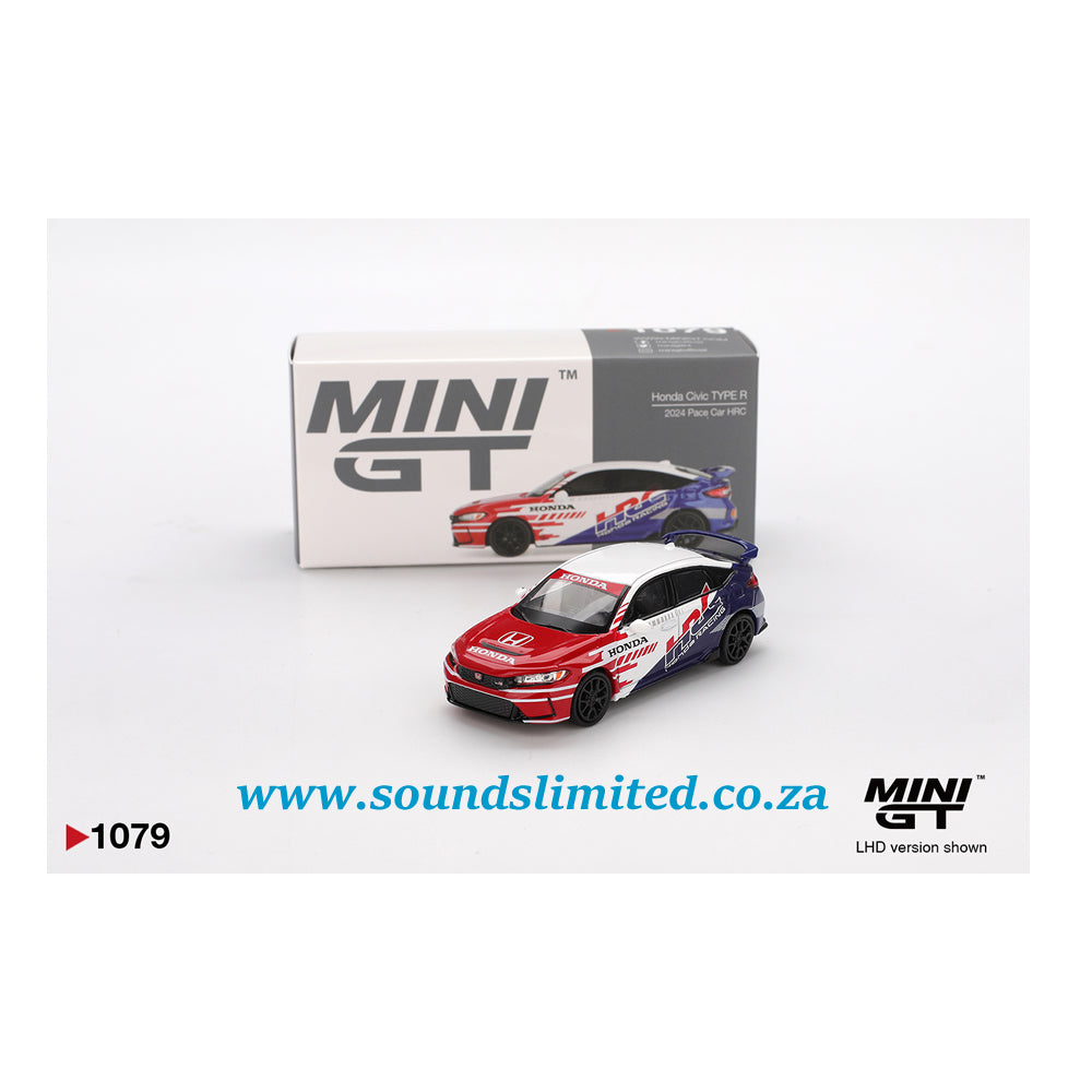 Mini GT #1079 Honda Civic TYPE R 2024 Pace Car HRC
