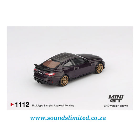 Mini GT #1112 BMW M4 M-Performance Daytona Violet