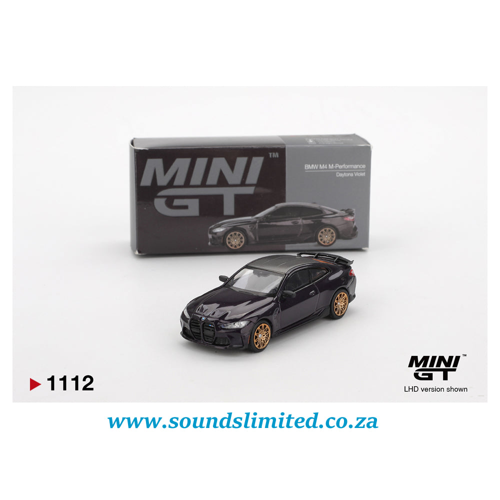 Mini GT #1112 BMW M4 M-Performance Daytona Violet