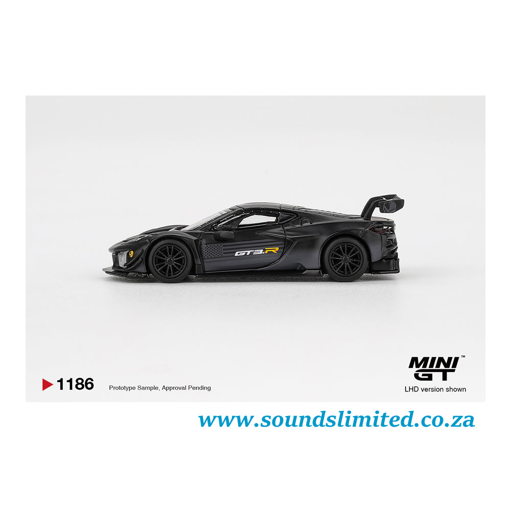 Mini GT #1186 Chevrolet Corvette Z06 GT3.R Road America Test car