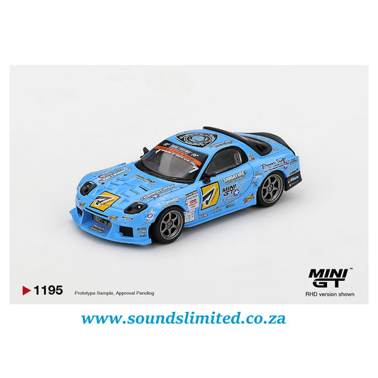 Mini GT #1195 Mazda RX-7 RE-Amemiya 2025 D1GP Blister