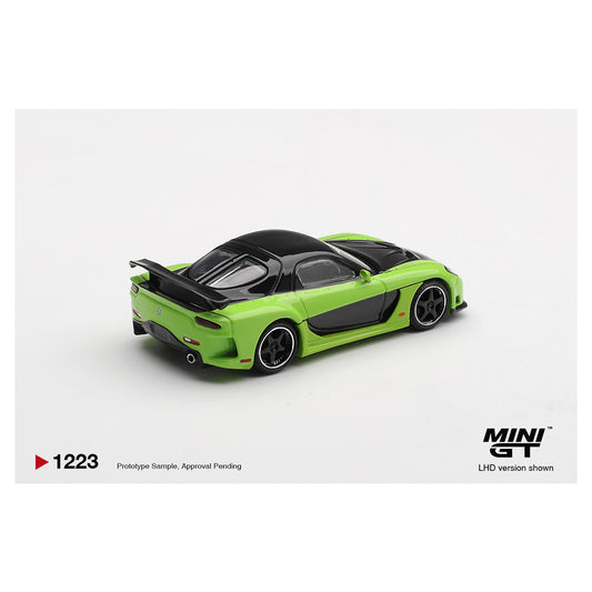 Mini GT #1223 Mazda RX-7 VeilSide Fortune7 Green