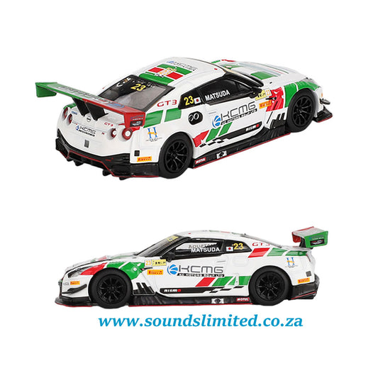Mini GT #593 Nissan GT-R NISMO GT3 #23 KCMG 2018 FIA GT World Cup Macau