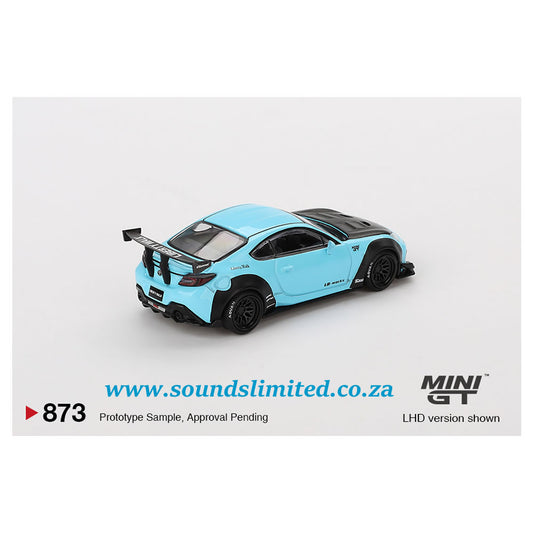 Mini GT #873 Toyota GR86 LB★Nation Baby Blue