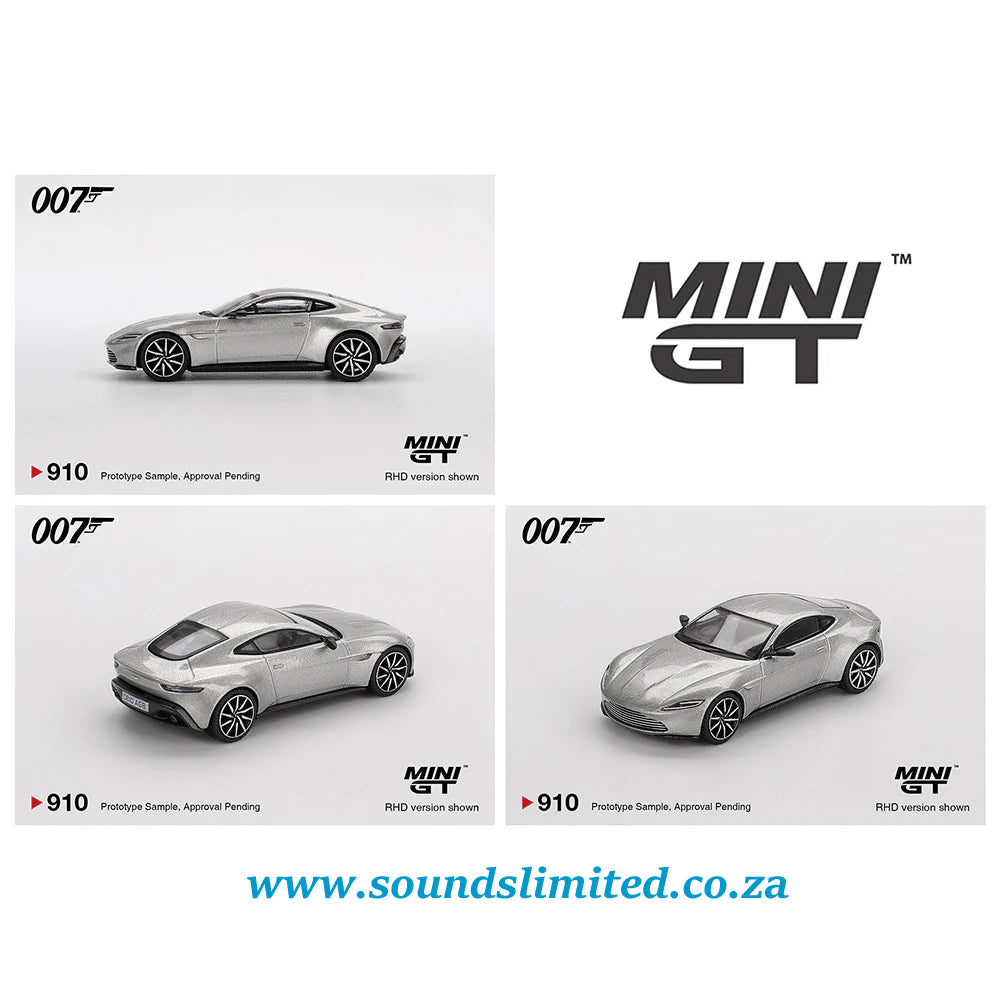 Mini GT Aston Martin DB10 007 Spectre English Card #910