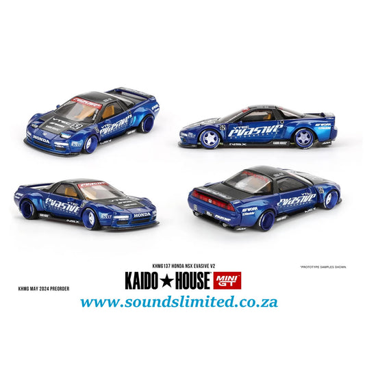 Mini GT x Kaido House #137 Honda NSX Evasive V2