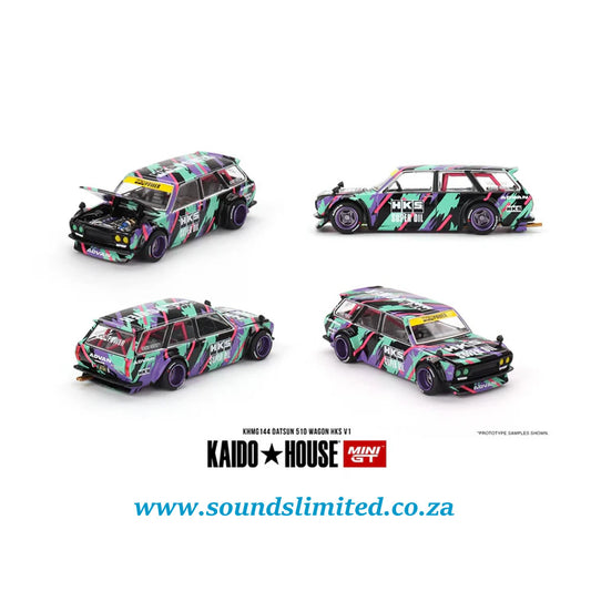 Mini GT x Kaido House #144 Datsun 510 Wagon HKS V1