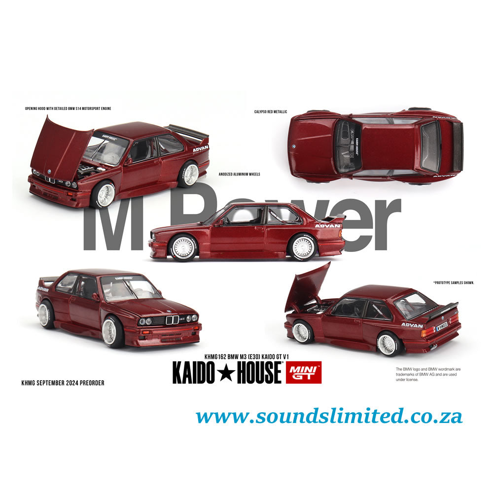 Mini GT x Kaido House #162 BMW M3 (E30) Kaido GT V1