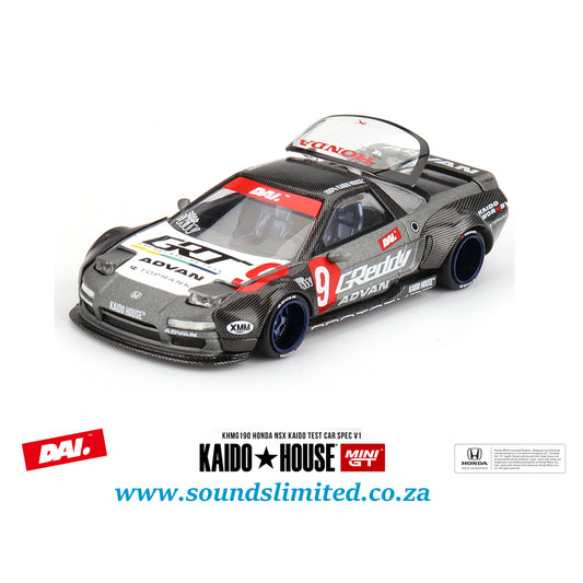 MiniGT x KaidoHouse Honda NSX Kaido Test Car Spec V1 #190 (DAI.)