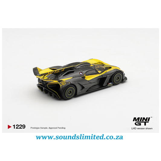 Mini GT #1229 Bugatti Bolide Yellow