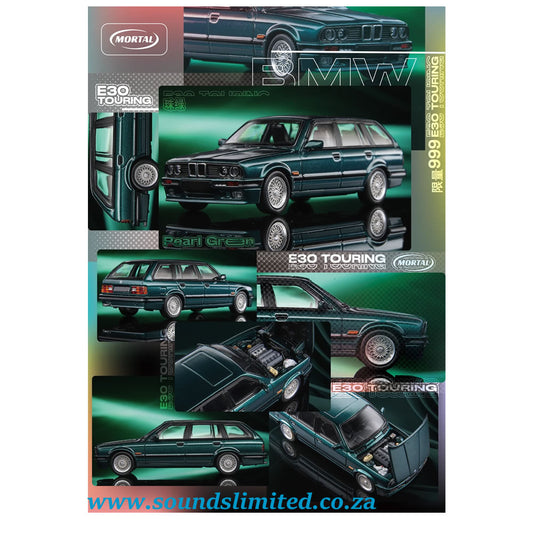Mortal 1/64 BMW E30 Touring Pearl Green - Limited Edition