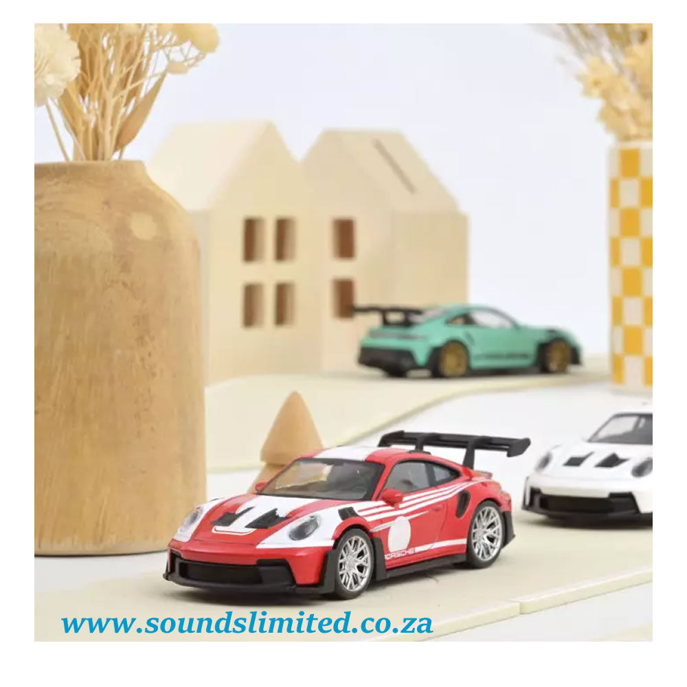 Norev Porsche 911 GT3 RS 2022 Red Salzburg car 1/43 750047