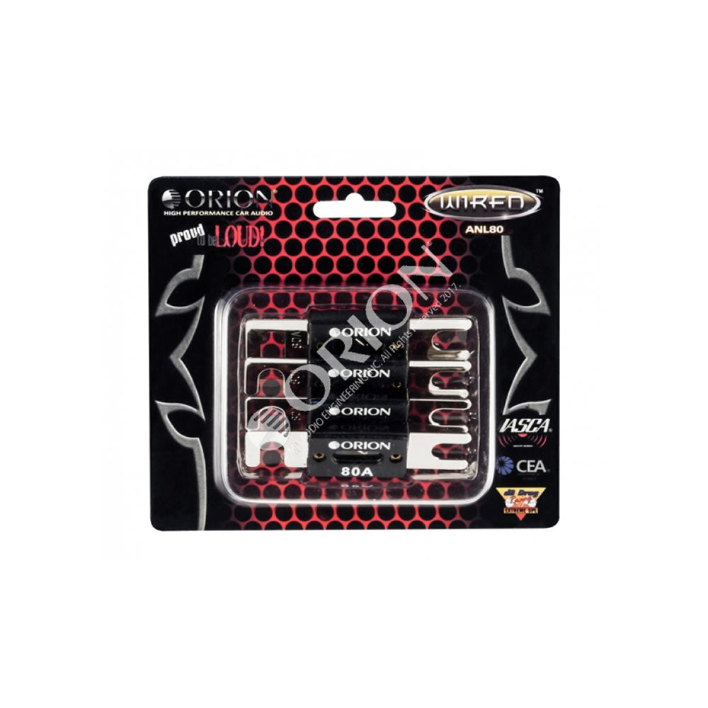Orion ANL 80 Amp Fuse (4 Pack)