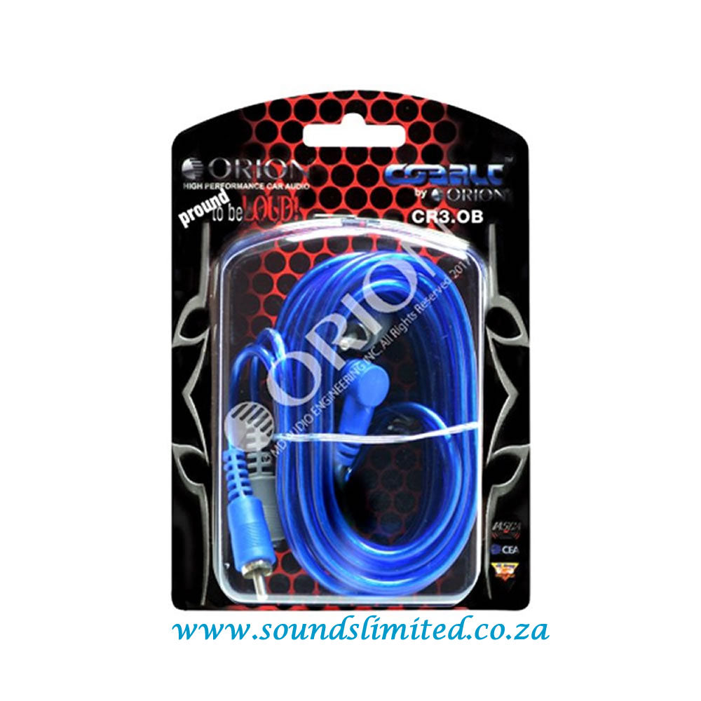 ORION Cobalt CR3.0B Cobalt Orion RCA Blue 3.0 meter