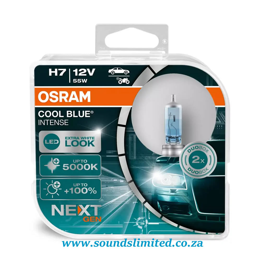 Osram Cool Blue Intense (Next Gen) H7 Bulbs