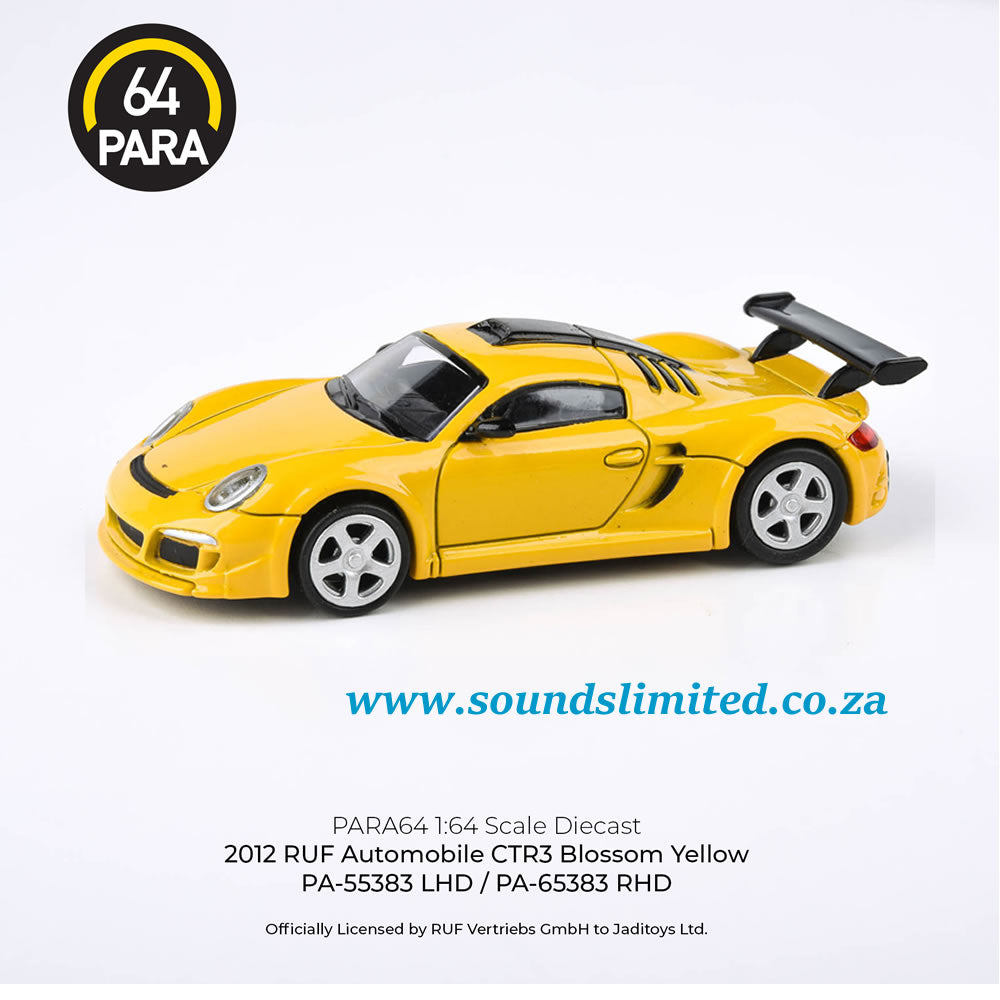 Para64 1/64 2012 RUF CTR3 Clubsport Blossom Yellow RHD - PA-65383