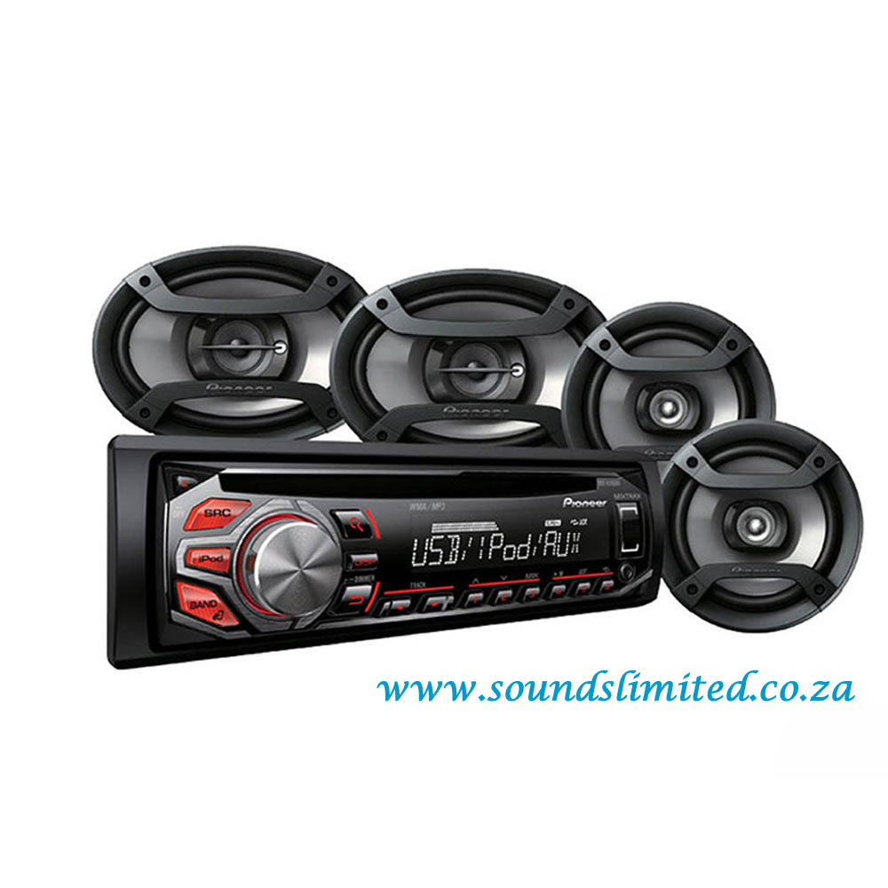 Pioneer DXT-S1169UB - CD USB Radio and Speaker Package