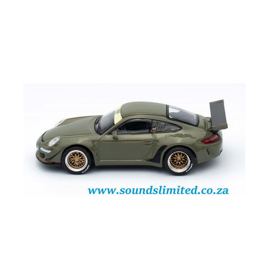Pop Race 1/64 Porsche 997 RWB Dark Green PR64-63