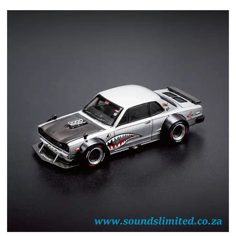 Pop Race 1/64 Skyline GT-R V8 Drift Hakosuka 005 Enigma Exclusive Edition PRE005
