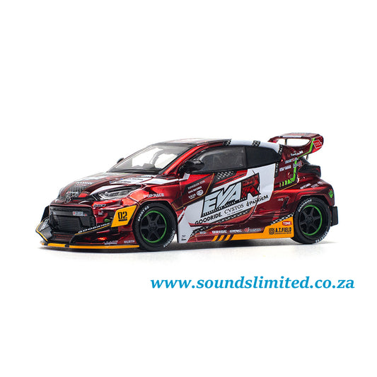 Pop Race EVA RT Production Model-02 Goodride GR Yaris PR64-126